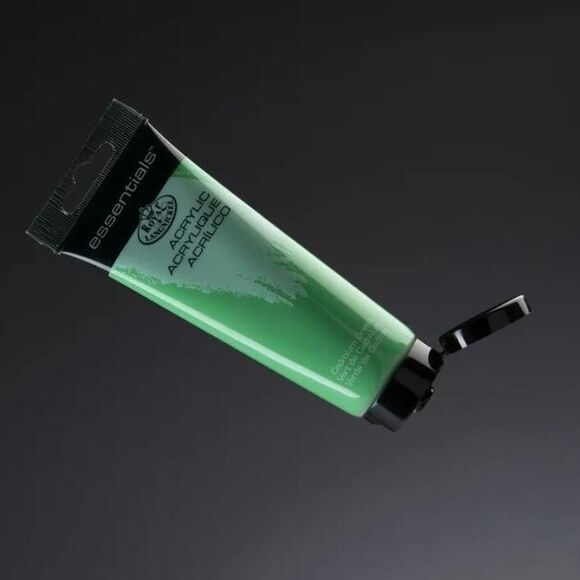 NEW Royal & Langnickel Essentials 120ml Acrylic Paint - Cadmium Green - RAA-117 - Picture 2 of 6